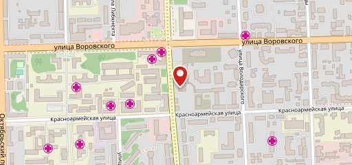 Кафе в медакадемии на карте