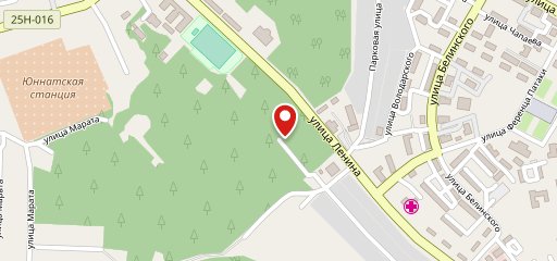 В парке на карте