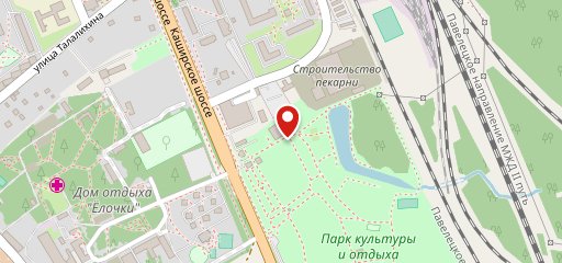 Кафе В Парке Елочки на карте