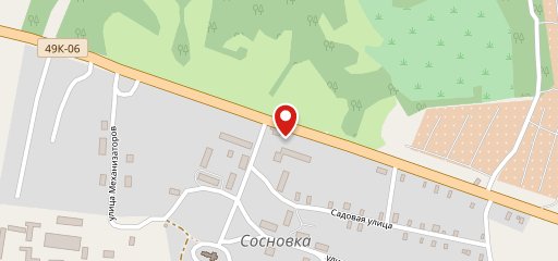 Кафе в Сосновке на карте