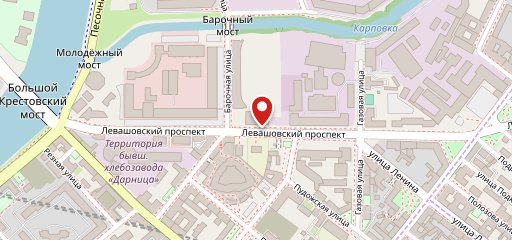 Кафе в Спорткомплексе Метростроя на карте
