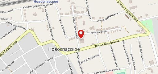 Столовая на карте