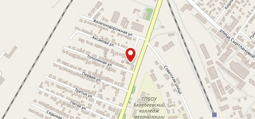 Кафе Вечернее на карте