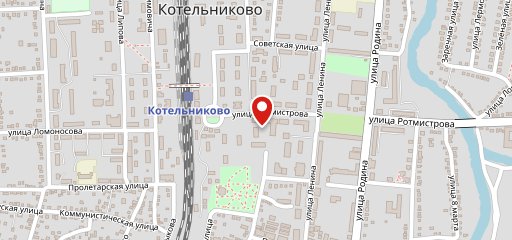 Вечернее на карте