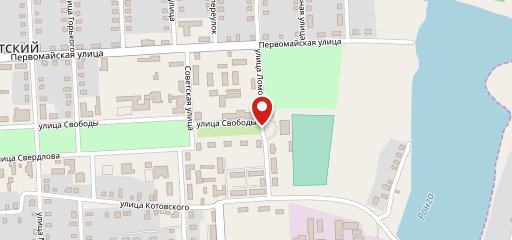 Вечернее на карте
