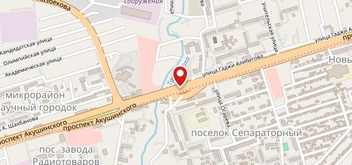 Кафе на карте