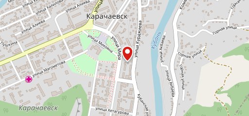 Кафе "Весна" на карте