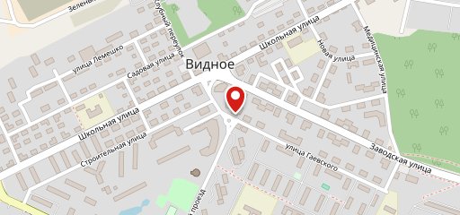 Видное Местечко на карте