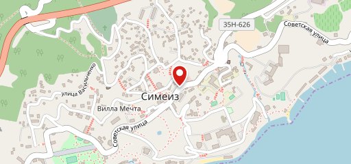 Виноград на карте