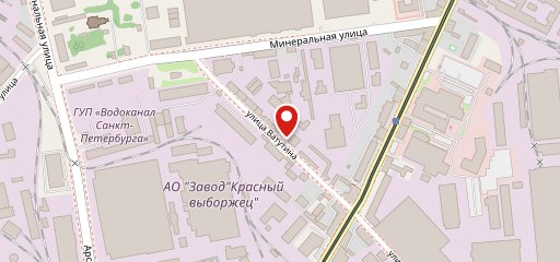 Столовая на карте