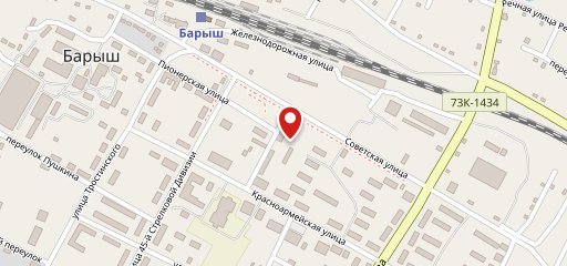 Кафе «Волна» на карте
