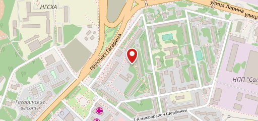 Кафе "Волна" на карте