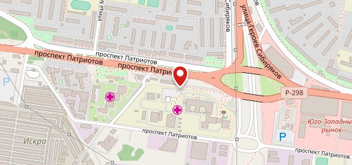 Столовая на карте