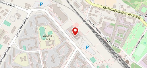 Восточная долина на карте