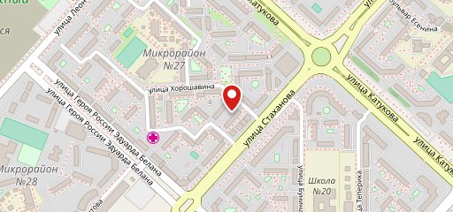 Кафе "Встреча" на карте