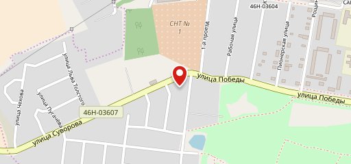 Кафе "Второе дыхание" на карте