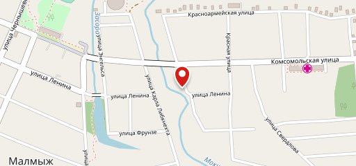 Вятка на карте