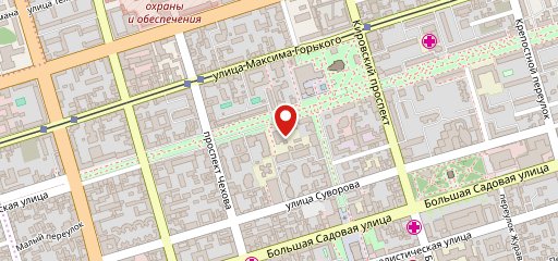 Столовая ЮФУ на карте