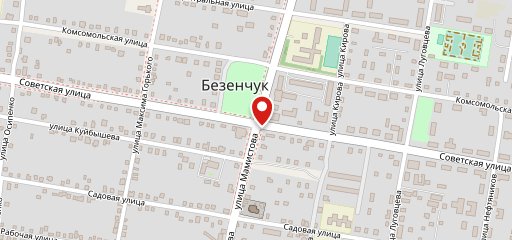 Кафе Юг на карте