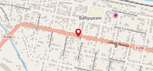 Кафе "Юрта" на карте