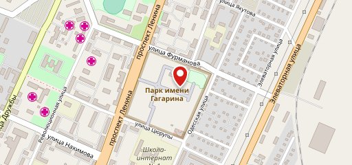 Юрта на карте