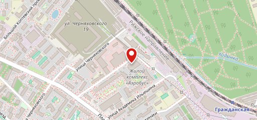 Кафе «Запасной аэродром» на карте