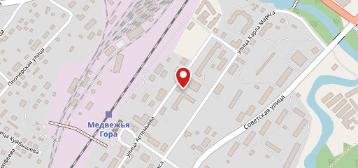 Железнодорожник на карте