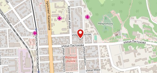 Жемчужина, Кафе на карте
