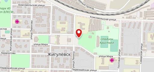 Кафе "На огонёк" на карте