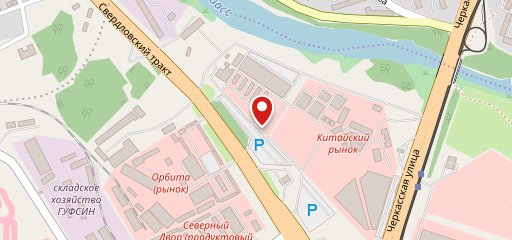 Золотая Долина на карте