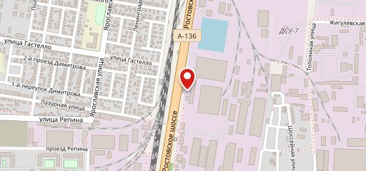 Кафе Золотая Подкова на Ростовском шоссе на карте