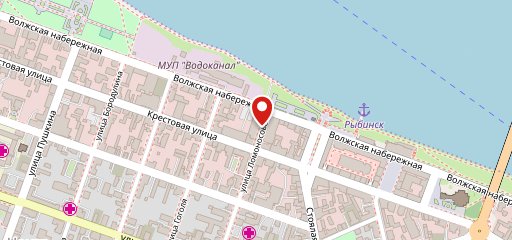 Блин на карте
