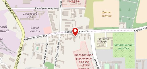Деликат, Кафе на карте