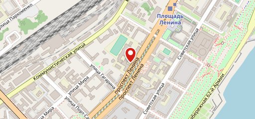 тайм-кафе "Кафедра" на карте