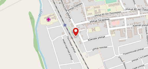 Кафе"Обжорка" на карте