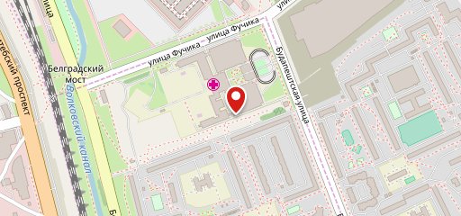 Кафешка в НИИ Скорой Помощи на карте