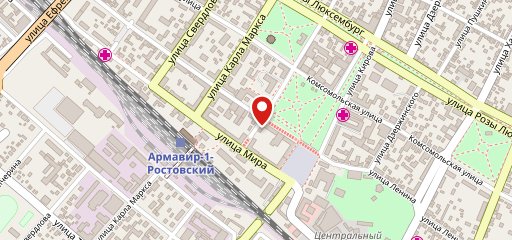 Кафетерий на карте