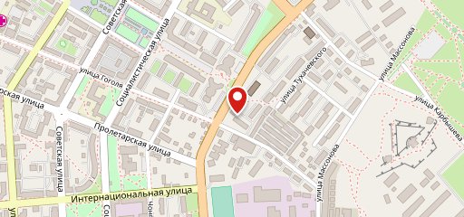 Кафетерий на карте