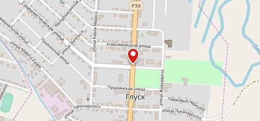 Кафетерий на карте