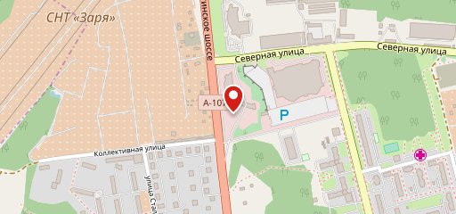 Кафетерий на карте