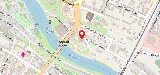 Кафетерий на карте