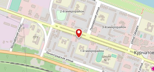 Кафетерий на карте