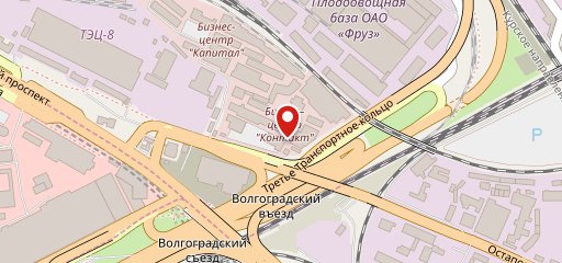 Кафетерий на карте