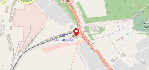 Кафетерий на ст. Звенигород на карте