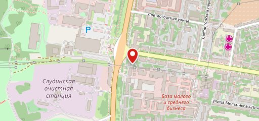 Кафетерий на карте
