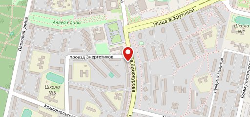 Кафетерий на карте