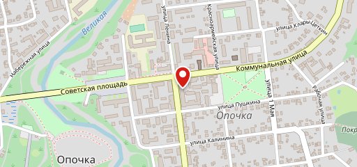 Кафетерий на карте