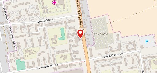 Кафетерий на карте