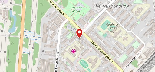 Кафетерий на карте