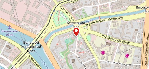 Кафетерий на карте